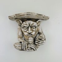 Gargoyle Halterung Regal Wandleuchte von ArtofHistory