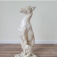 Große Windhund Hundestatue Whippet Skulptur von ArtofHistory