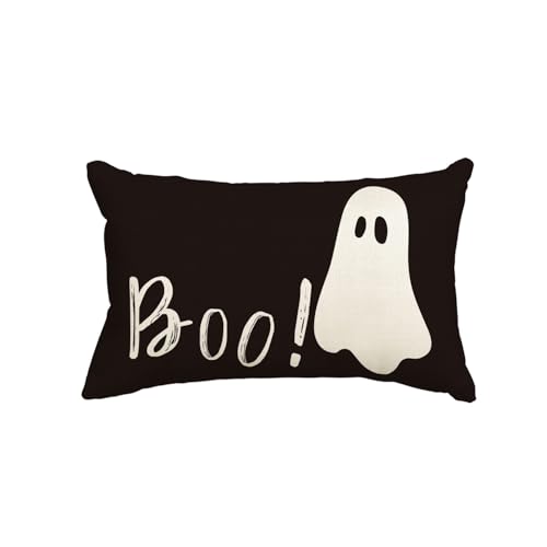 Artoid Mode Geist Boo Halloween Kissenbezug, 30x50 cm Saisonnal Zierkissenbezug Cushion Cover Couch Wohnzimmer Deko Artoid Mode Geist Boo Halloween Kissenbezug, 30x50 cm Saisonnal Zierkissenbezug Cushion Cover Couch Wohnzimmer Deko von Artoid Mode