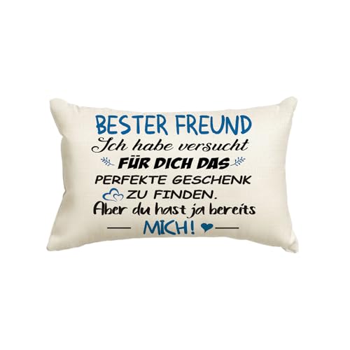 Artoid Mode Geschenk Für Freund Kissenbezug, 30x50 cm Beste Herr Geburtstagsgeschenke Freundschaft Kissen Liebe Zierkissenbezug Cushion Cover Deko Artoid Mode Geschenk Für Freund Kissenbezug, 30x50 cm Beste Herr Geburtstagsgeschenke Freundschaft Kissen Liebe Zierkissenbezug Cushion Cover Deko von Artoid Mode