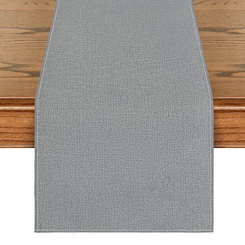 Artoid Mode Multicolor Grau Tischläufer, Sommer Abwaschbar Küche Esstisch Tisch Dekoration Drinnen Urlaub Party Dekor 40x180 cm von Artoid Mode