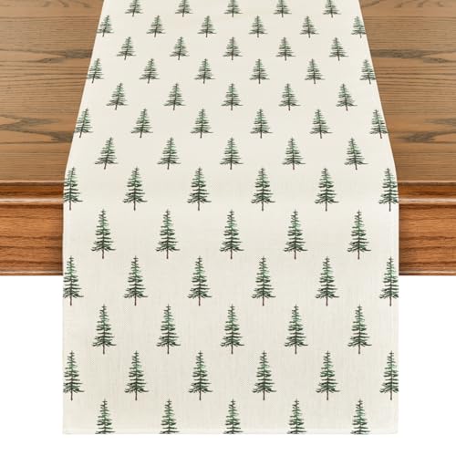 Artoid Mode Grün Bäume Weihnachten Tischläufer, Winter Xmas Küche Tisch Dekoration Drinnen Urlaub Party Dekor 40x240 cm Artoid Mode Grün Bäume Weihnachten Tischläufer, Winter Xmas Küche Tisch Dekoration Drinnen Urlaub Party Dekor 40x240 cm von Artoid Mode