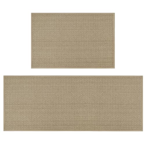 Artoid Mode Linen Absorptionsfähigkeit rutschfest Hause Dekor Küchenteppich 2er Set,60x90 and 60x150 cm Waschbar Dekoration Küchenmatten Dekor Artoid Mode Linen Absorptionsfähigkeit rutschfest Hause Dekor Küchenteppich 2er Set,60x90 and 60x150 cm Waschbar Dekoration Küchenmatten Dekor von Artoid Mode