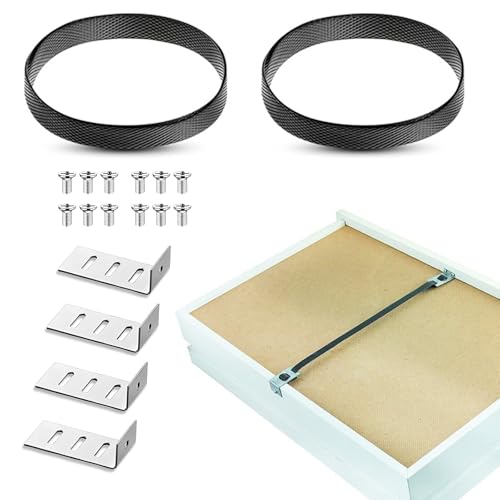 Schubladen-Reparaturstreifen, schnelle Reparatur von durchhängenden oder kaputten Schubladenböden, extra starkes Reparatur-Set für Kommoden oder Schminkschränke, um sie stabiler zu machen, 2 Stück von Artomnivera