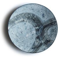 Nobuko Konno Rundplatte Gebürstet Blau S von ArtonthetableSeattle