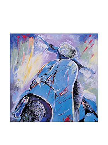 Artopweb Colle-Vespa III (Dekorative Paneele 100x100 cm), Holz, Multicolor, 100 x 1,8 x 100 cm von Artopweb