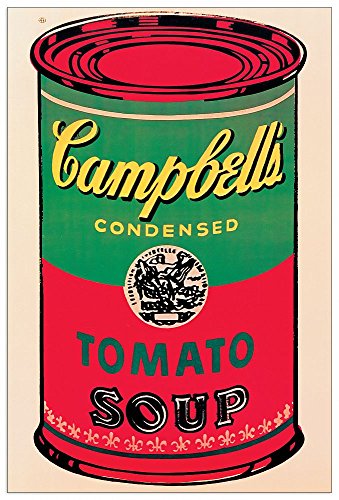 Artopweb TW21548 WARHOL - Campbell Soup Can 1965 Dekorative Paneele, Holz, Multifarbiert, Maßnahmen: 60 x 90 Cm von Artopweb