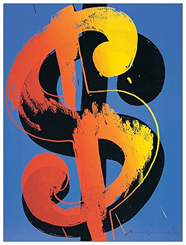 Artopweb Pannelli Decorativi Warhol-Dollar (Dekorative Paneele 60x80 cm), Holz, Multicolor, 60 x 1,8 x 80 cm von Artopweb
