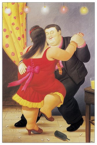 Artopweb EC40012 Botero - Dancers, Holz, Bunt, 46 x 1.8 x 70 cm, 1 Einheiten Artopweb EC40012 Botero - Dancers, Holz, Bunt, 46 x 1.8 x 70 cm, 1 Einheiten von Artopweb