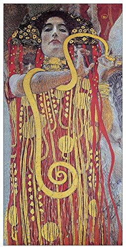 Artopweb EC40060 Klimt-Hygieia, Holz, Bunt, 50 x 1.8 x 100 cm von Artopweb