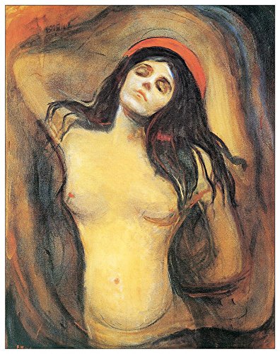 Artopweb EC40190 Munch-Madonna 1894-1895, Holz, Bunt, 50 x 1.8 x 63 cm Artopweb EC40190 Munch-Madonna 1894-1895, Holz, Bunt, 50 x 1.8 x 63 cm von Artopweb