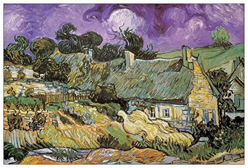 Artopweb EC40266 Van Gogh-Chaumes De Cordeville À Auvers-Sur-Oise, Holz, Bunt, 90 x 1.8 x 60 cm von Artopweb