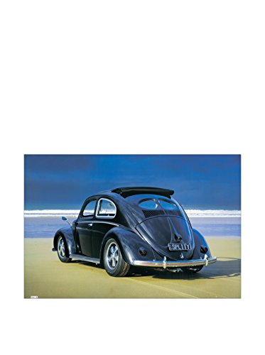 Artopweb Splitty VW Californian (Dekorative Paneele 90x60 cm), Holz, Multicolor, 90 x 1,8 x 60 cm von Artopweb
