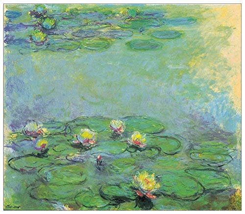 Artopweb TW16955 Monet - Nympheas Dekorative Paneele, Multifarbiert, 100x87 Cm von Artopweb