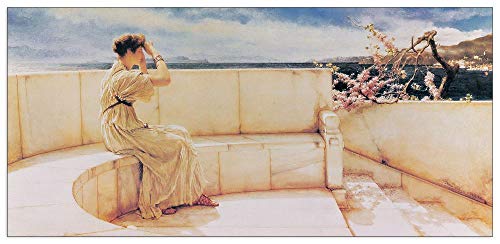 Artopweb TW17792 Tadema - Hope Spring Eternal Dekorative Paneele, Multifarbiert, 140x66 Cm von Artopweb