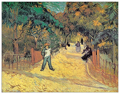 Artopweb TW17948 Van Gogh - Jardin Public Dekorative Paneele, Multifarbiert, 100x78 Cm von Artopweb
