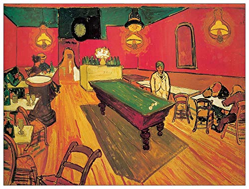 Artopweb TW17963 Van Gogh - Night Cafe Dekorative Paneele, Multifarbiert, 100x75 Cm von Artopweb