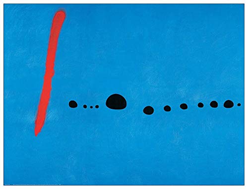 Artopweb TW18408 Mirò - Blue 2 Dekorative Paneele, Multifarbiert,120x90 Cm von Artopweb