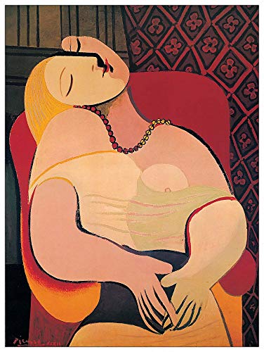 Artopweb TW18418 Picasso - L'Empire des Lumières Dekorative Paneele, Multifarbiert,54x72 Cm von Artopweb