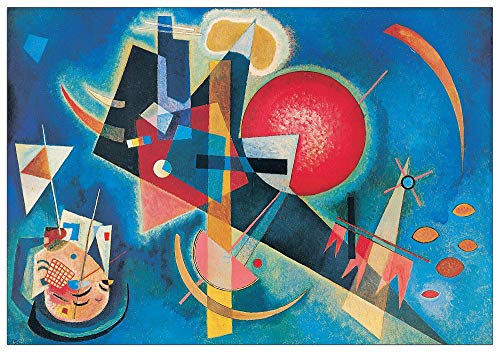 Artopweb TW18459 Kandinsky - Im Blau Dekorative Paneele, Multifarbiert, 98x68 Cm von Artopweb