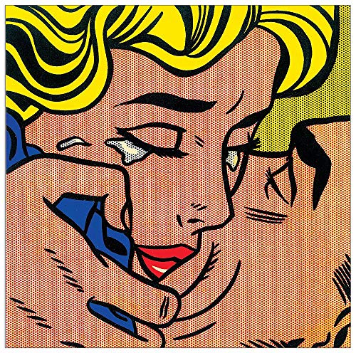 Artopweb TW18461 Lichtenstein - Kiss Dekorative Paneele, Multifarbiert, 22x22 Cm von Artopweb