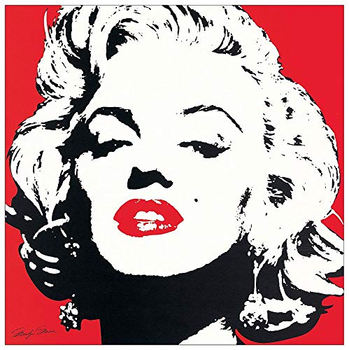 Artopweb TW18949 Anonymous - Marilyn Monroe Dekorative Paneele, Holzwerkstoff, Multifarbiert, 27x27 Cm von Artopweb