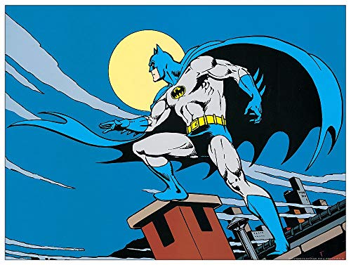 Artopweb TW20266 Dc Comics - Gotham City Dekorative Paneele, Holzwerkstoff, Multifarbiert, 80x60 Cm von Artopweb