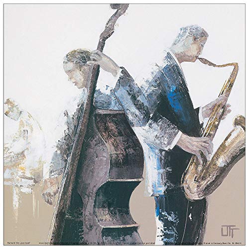 Artopweb TW20470 Ott - Jazz Band Dekorative Paneele, Multifarbiert, 30x30 Cm von Artopweb