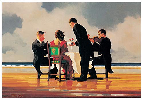 Artopweb TW20816 Vettriano - Elegy For A Dead Admiral Dekorative Paneele, Multifarbiert, 67x47 Cm von Artopweb