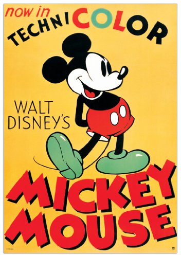 Artopweb TW20846 Disney - Mickey Mouse Dekorative Paneele, Holzwerkstoff, Multifarbiert, 68x98 Cm von Artopweb