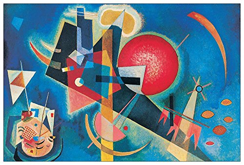 Artopweb TW21458 KANDINSKY - Im Blau Dekorative Paneele, Holz, Multifarbiert, Maßnahmen: 90 x 60 Cm von Artopweb