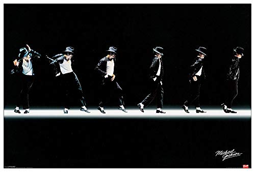 Artopweb TW21576 Michael Jackson, Moonwalk Dekorative Paneele, Multifarbiert, 90x60 Cm von Artopweb