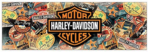 Artopweb TW21667 Harley Davidson Travel Dekorative Paneele, Multifarbiert, 90x30 Cm von Artopweb