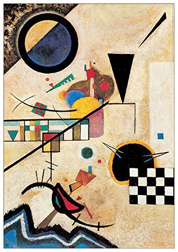 Artopweb TW21677 KANDINSKY - Solidi In Contrasto 1924 Dekorative Paneele, Holz, Multifarbiert, Maßnahmen: 70 x 100 Cm Artopweb TW21677 KANDINSKY - Solidi In Contrasto 1924 Dekorative Paneele, Holz, Multifarbiert, Maßnahmen: 70 x 100 Cm von Artopweb