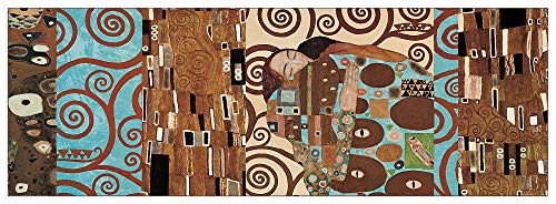 Artopweb TW21955 Klimt I 150° Anniversary (Fulfillment) Dekorative Paneele, Multifarbiert, 138x48 Cm von Artopweb