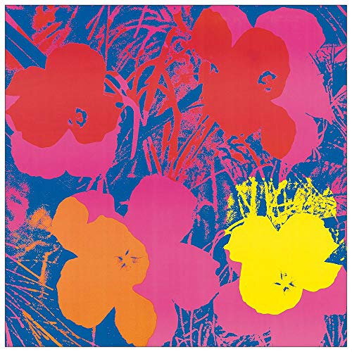 Artopweb TW22033 Warhol - Flowers, 1970 Dekorative Paneele, Multifarbiert, 30x30 Cm von Artopweb