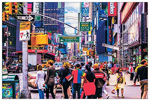 Artopweb TW22271 Seifinger - New York in colours 3 Dekorative Paneele, Holzwerkstoff, Multifarbiert, 120x80 Cm von Artopweb
