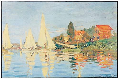 Artopweb ZA22076 MONET Regata At Bargenteuil Decorative Panel, Wood MDF, Multicolour, 75x50 Cm Artopweb ZA22076 MONET Regata At Bargenteuil Decorative Panel, Wood MDF, Multicolour, 75x50 Cm von Artopweb