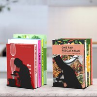 By The Book - Chef's Edition Kochen Paar Buchstütze Eine Kochbuch von ArtoriDesign