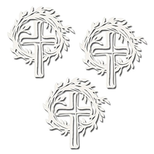 Artoz Crea Lasergeschnittene Designs – Kreuz mit Kranz. von Artoz Crea