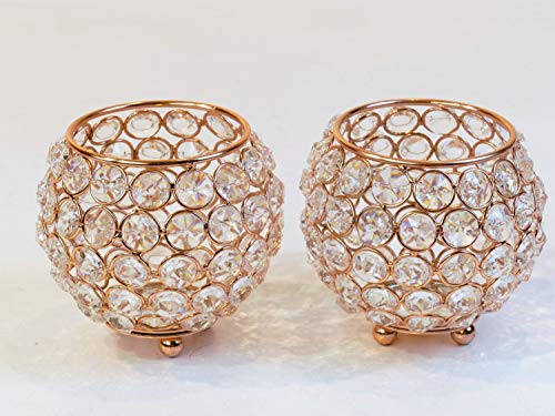 Artra Design GmbH Kristall Kerzenständer Marie 2er Set Kugel 10 cm in Kupfer Teelichthalter Kerzenhalter Tafel Hochzeit Feier Teelichthalter Kerzenleuchter Tischdeko Gastgeschenke Artra Design GmbH Kristall Kerzenständer Marie 2er Set Kugel 10 cm in Kupfer Teelichthalter Kerzenhalter Tafel Hochzeit Feier Teelichthalter Kerzenleuchter Tischdeko Gastgeschenke von Artra Design GmbH