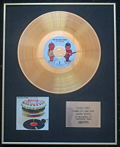 Century Presentations -- – The Rolling Stones – Exklusive, Limitierte Edition 24 Karat Gold Scheibe – Let it Bleed Century Presentations -- – The Rolling Stones – Exklusive, Limitierte Edition 24 Karat Gold Scheibe – Let it Bleed von Artra
