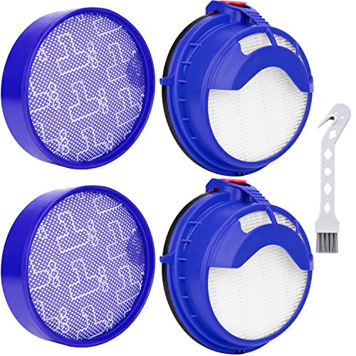 Artraise 2 Sets für Dyson DC25 Filter waschbar Vorfilter & Post HEPA Filter, kompatibel mit Teilenummer 919171–02 916188–06 von Artraise
