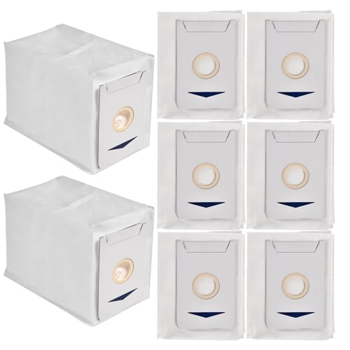Artraise 8 Stück Staubsaugerbeutel für Ecovacs Deebot T30 / T30 PRO / T30 MAX Saugroboter, Zubehör Ersatzteilbeutel für Ecovacs T30… von Artraise