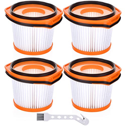 Artraise Staubsaugerfilter Ersatz für Shark Wandvac System WS620 WS630 WS632 WS632BLBRN WS632GDBRN WS632GNBRN WS632PKBRN WS632RGBRN, im Vergleich zu Teilenummer XFFWV360 (4 Stück) von Artraise