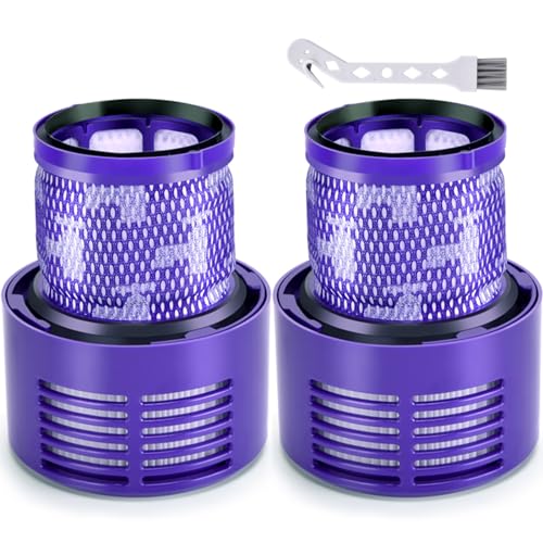 Artraise V10 Filter für Dyson 2 Stück Waschbar Ersatz Filter für Dyson V10 SV12 Cyclone Animal Absolute Staubsauger Ersatzteil Ersetzen Sie # DY-969082-01 (V10-2) von Artraise