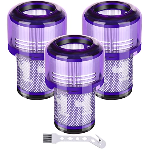 Artraise V12 Filter für Dyson, 3er Pack Ersatzfilter für Dyson V12 Slim Absolute Extra, Total Clean Staubsauger Ersatzteil für #971517-01 von Artraise
