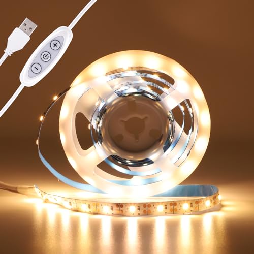 Artrastar USB LED Streifen 2M 5V 120 LED Strip Band 2700K Flexibel LitchBand für Schlafzimmer, Treppen, Schränke, Flure TV Hintergrundbeleuchtung Warmweiß Artrastar USB LED Streifen 2M 5V 120 LED Strip Band 2700K Flexibel LitchBand für Schlafzimmer, Treppen, Schränke, Flure TV Hintergrundbeleuchtung Warmweiß von Artrastar