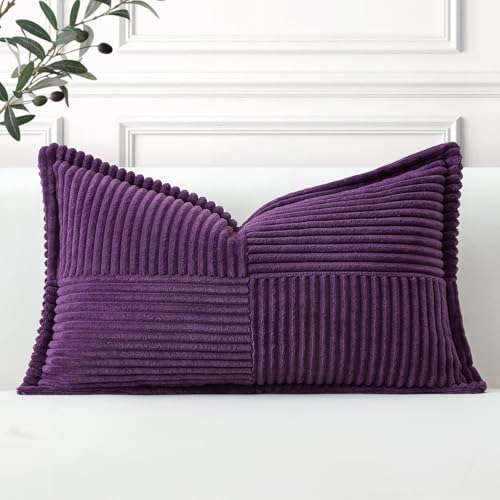 Artscope Ein Cord Kissenbezug Kordsamt Kissenhülle Zierkissenbezug 30x50 cm Dekokissen Sofakissen Couchkissen Dekorative Weiche Kissen für Sofa Wohnzimmer Zuhause Schlafzimmer, Lila Artscope Ein Cord Kissenbezug Kordsamt Kissenhülle Zierkissenbezug 30x50 cm Dekokissen Sofakissen Couchkissen Dekorative Weiche Kissen für Sofa Wohnzimmer Zuhause Schlafzimmer, Lila von Artscope
