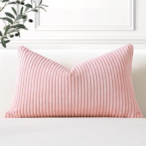 Artscope Ein Kissenbezug Kordsamt Zierkissenbezug Dekokissen Sofakissen 30x50 cm Cord Kissenhülle Couchkissen Dekorative Weiche Kissen für Sofa Wohnzimmer Zuhause Schlafzimmer Rosa Artscope Ein Kissenbezug Kordsamt Zierkissenbezug Dekokissen Sofakissen 30x50 cm Cord Kissenhülle Couchkissen Dekorative Weiche Kissen für Sofa Wohnzimmer Zuhause Schlafzimmer Rosa von Artscope